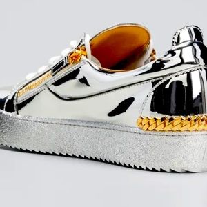 Giuseppe Zanotti metallic sole sneakers